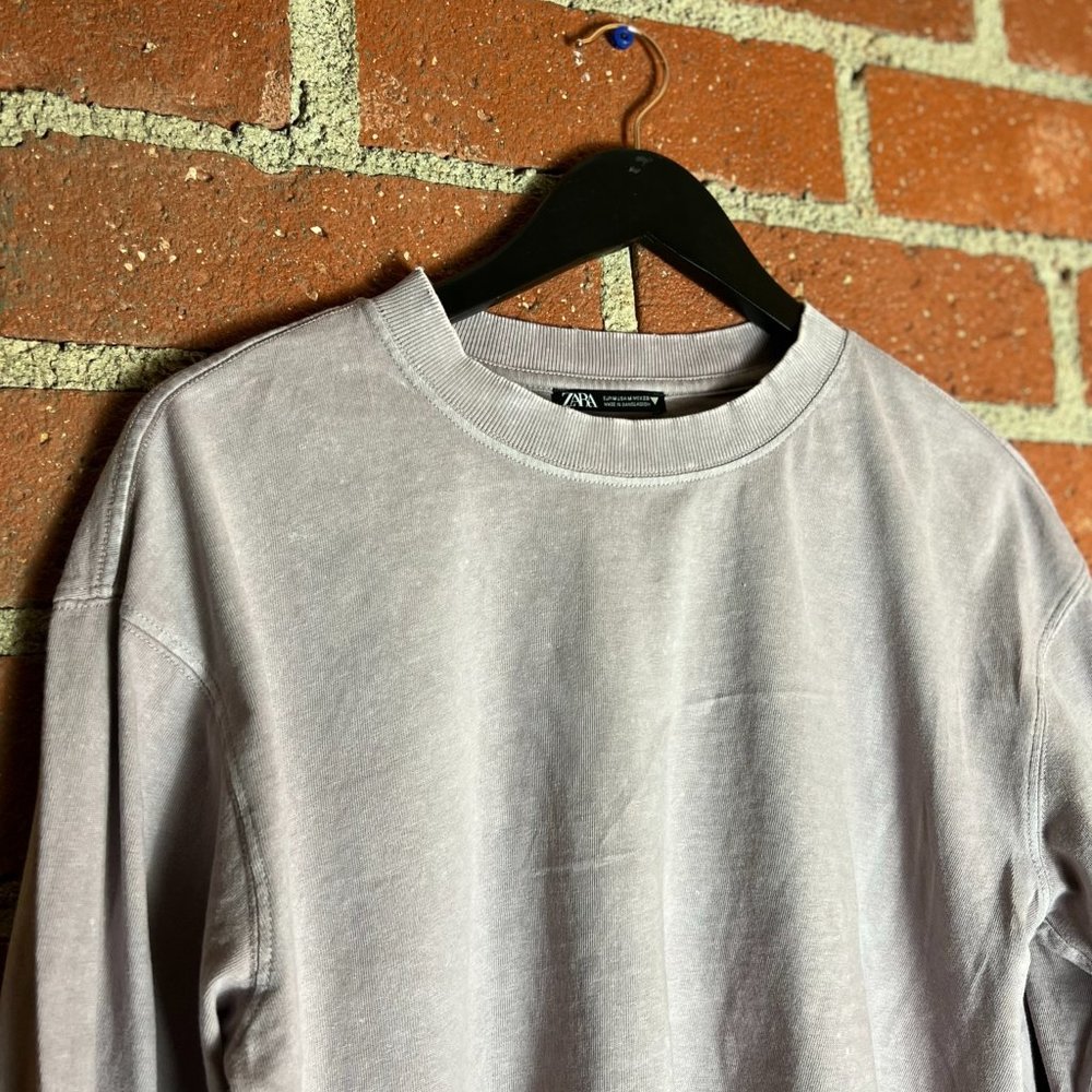 Women's Zara Sweater Crop Top - vintage size M